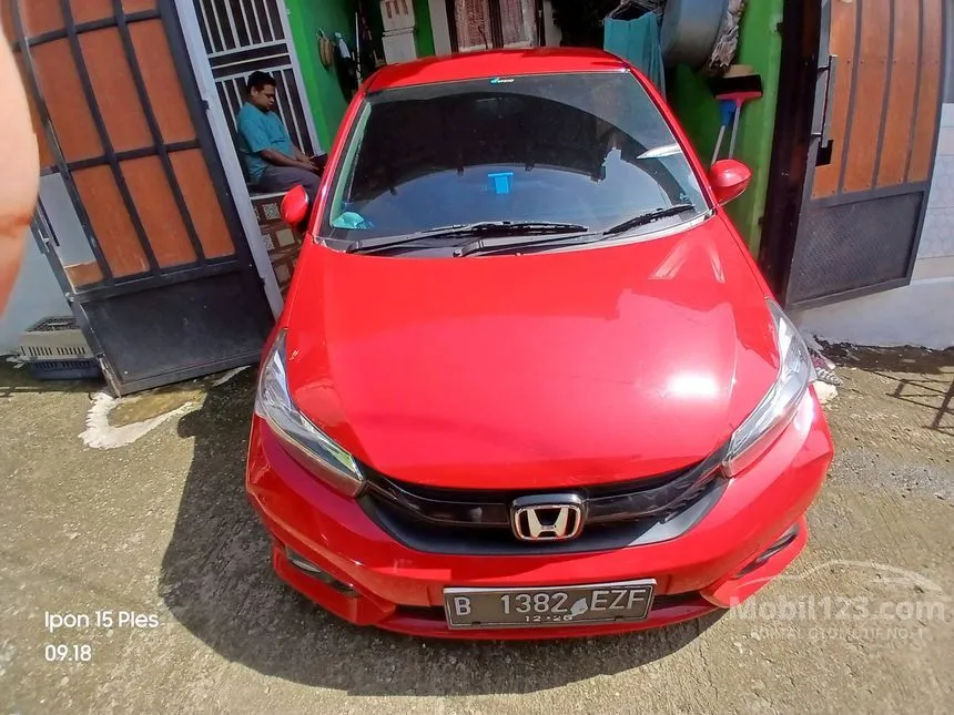 Jual Mobil Honda Brio 2021 E Satya 1.2 di Jawa Barat Automatic Hatchback Merah Rp 157.000.000