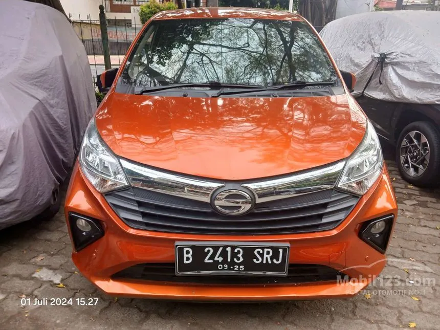 Jual Mobil Daihatsu Sigra 2020 R Deluxe 1.2 di DKI Jakarta Automatic MPV Orange Rp 128.000.000