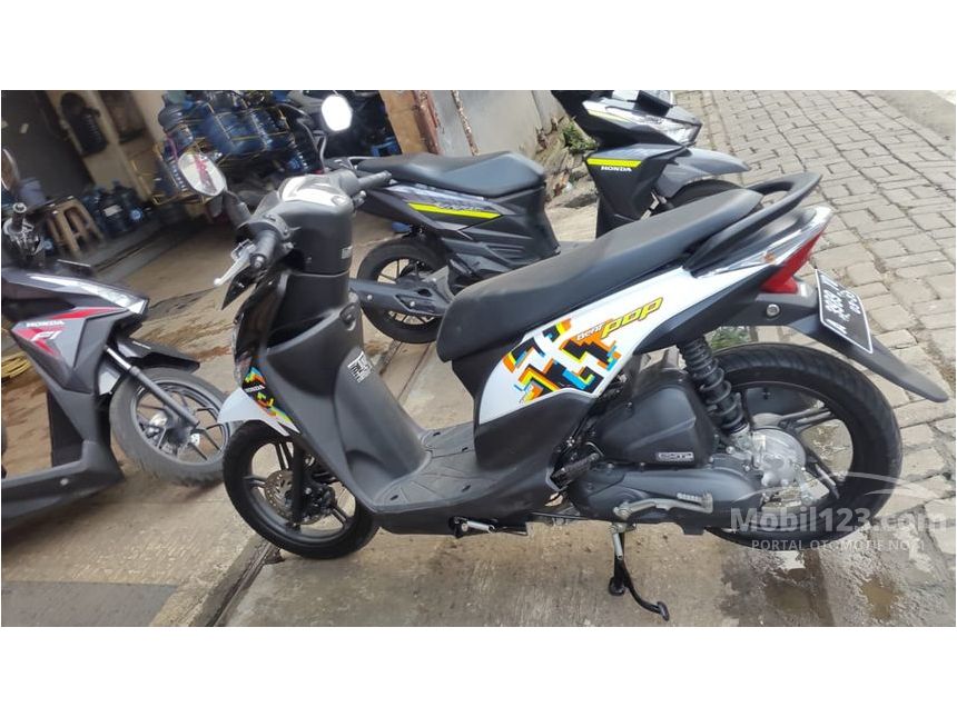 Jual Motor Honda Beat 2018 110 0.1 di Banten Automatic Others Hitam Rp