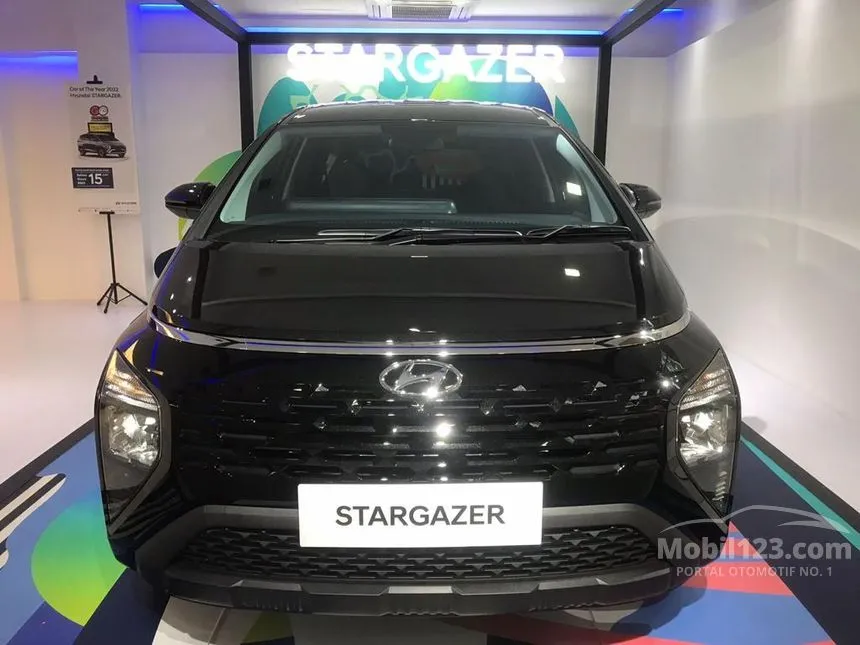 Jual Mobil Hyundai Stargazer 2024 Essential 1.5 di DKI Jakarta Automatic Wagon Hitam Rp 260.000.000
