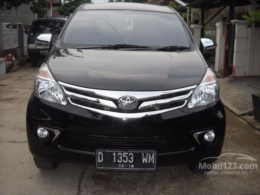 Jual Mobil Toyota Avanza 2013 G 1.3 di Jawa Barat Manual MPV Hitam Rp