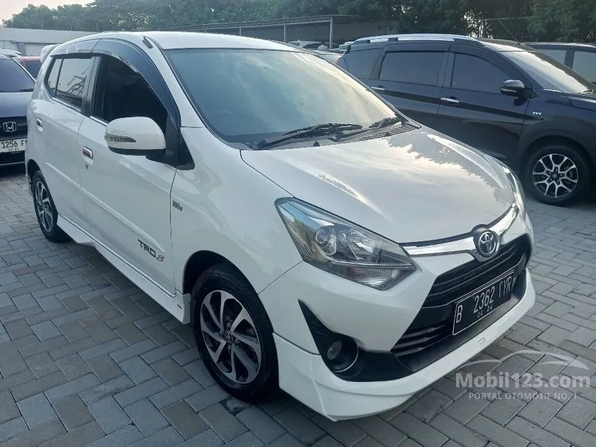 Jual Mobil Toyota Agya 2019 TRD 1.2 di Banten Automatic Hatchback Putih Rp 120.000.000