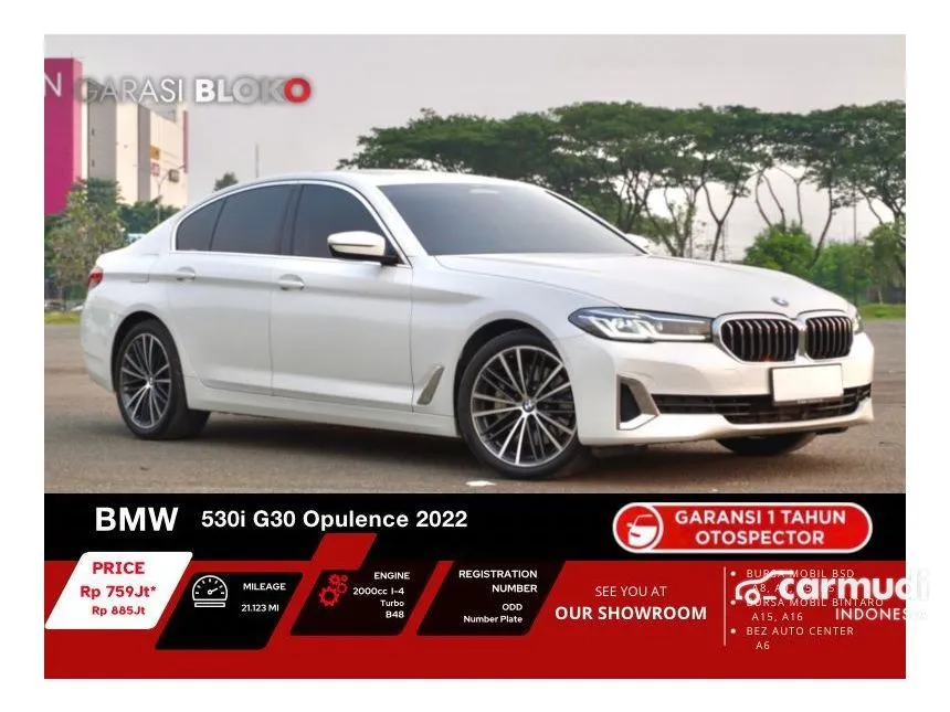 2022 BMW 530i Opulence Sedan