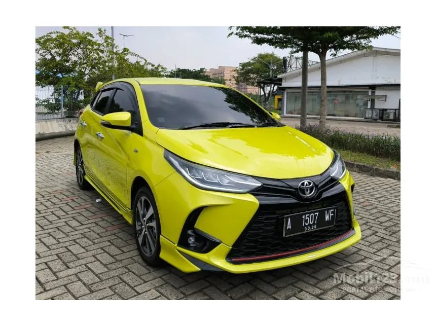 Jual Mobil Toyota Yaris 2021 TRD Sportivo 1.5 di Banten Automatic Hatchback Kuning Rp 225.000.000