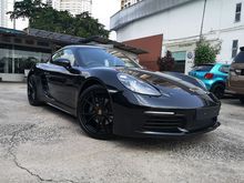 2018 Porsche 718 2.0 Cayman PDK NEW Car Condition UNREG