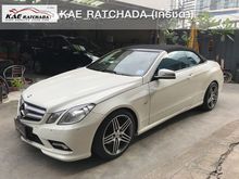 2012 Mercedes-Benz E200 BlueEFFICIENCY W207 (ปี 10-16) Sport 1.8 AT Convertible