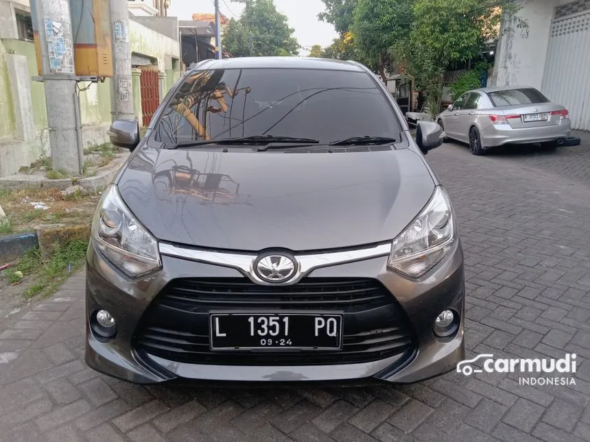 Jual Mobil Toyota Agya 2019 G 1.2 di Jawa Timur Automatic Hatchback Abu