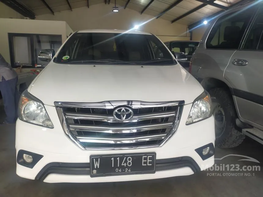 Jual Mobil Toyota Kijang Innova 2015 G 2.5 di Jawa Timur Automatic MPV Putih Rp 260.000.000
