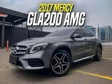 2017 Mercedes-Benz GLA200 1.6 AMG Line SUV Grey on Black Abu-Abu Mercy GLA 200