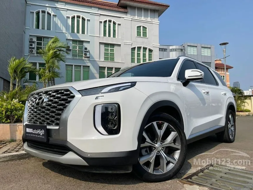 Jual Mobil Hyundai Palisade 2021 Signature 2.2 di DKI Jakarta Automatic Wagon Putih Rp 840.000.000