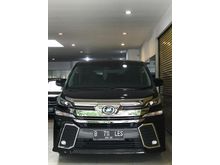 Toyota Vellfire 2.5 ZG Premium Sound CBU Th 2015 September Automatic Hitam Metalik