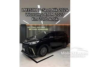 2024 Lexus LM 350h 2.5 7 Seater MPV