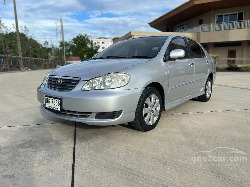 2004 Toyota Corolla Altis E Sedan