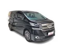 2015 Toyota Vellfire 2.5 G MPV MPV Alphard AT Hitam Antik Km Rendah