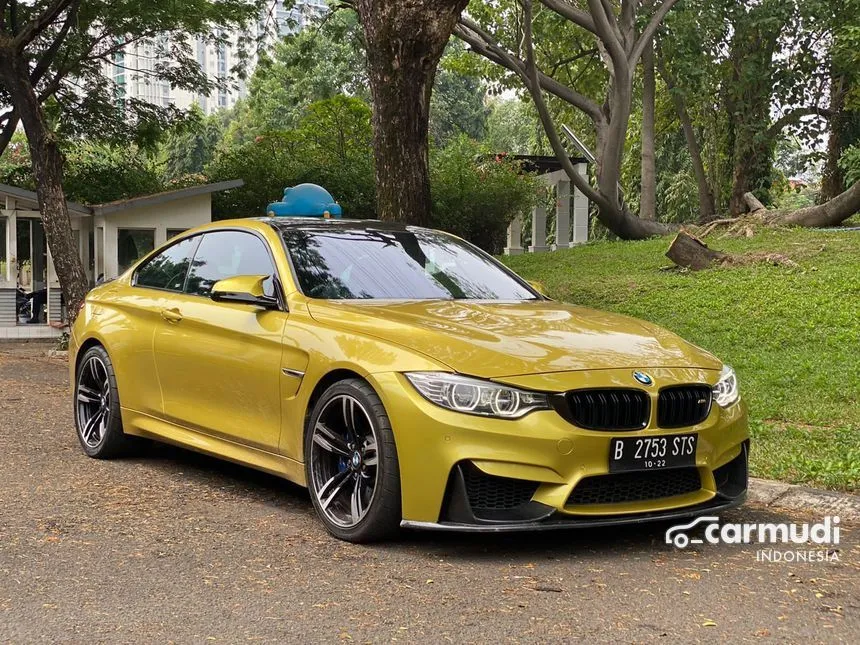 Jual Mobil BMW M4 2015 3.0 di DKI Jakarta Automatic Coupe Kuning Rp 1.600.000.000