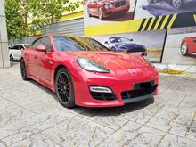 2012 Porsche Panamera 4.8 GTS Hatchback Sport Exhaust Sport Chrono Xenon Light LED Daytime Running Light Bose Sound System Parktronoc Power Boot Paddle Shift