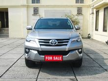Toyota Fortuner 2.4 VRZ AT 2016 Silver Km.48rb Terawat
