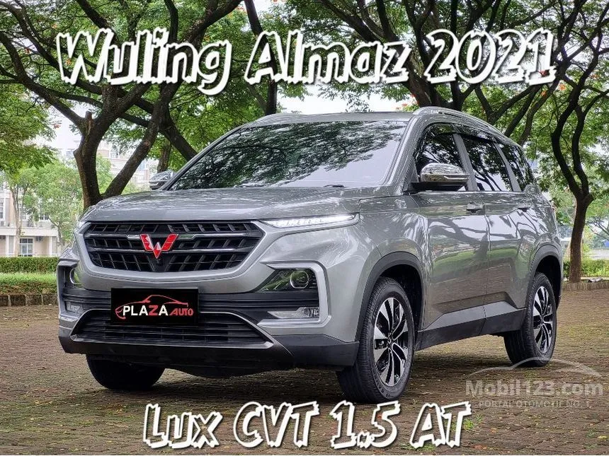 Jual Mobil Wuling Almaz 2021 Exclusive 5 Seater 1.5 di DKI Jakarta Automatic SUV Silver Rp 180.000.000