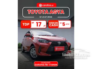 2024 Toyota Agya 1.2 G Hatchback
