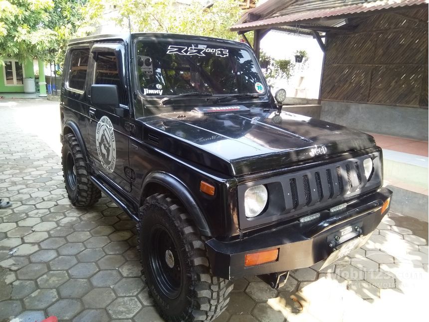 Jual Mobil Suzuki Katana 1991 1.0 di Jawa Barat Manual Jeep Hitam Rp 60 