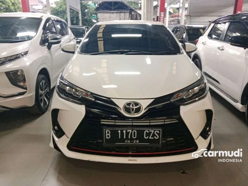 Jual Mobil Toyota Yaris 2021 TRD Sportivo 1.5 di Bali Automatic Hatchback Putih Rp 231.000.000