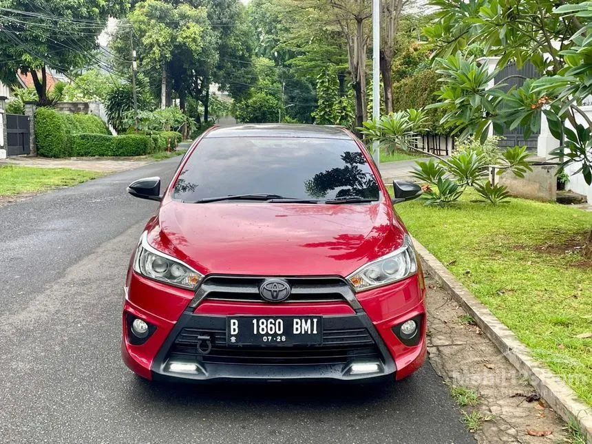 Jual Mobil Toyota Yaris 2015 TRD Sportivo 1.5 di DKI Jakarta Manual Hatchback Merah Rp 140.000.000