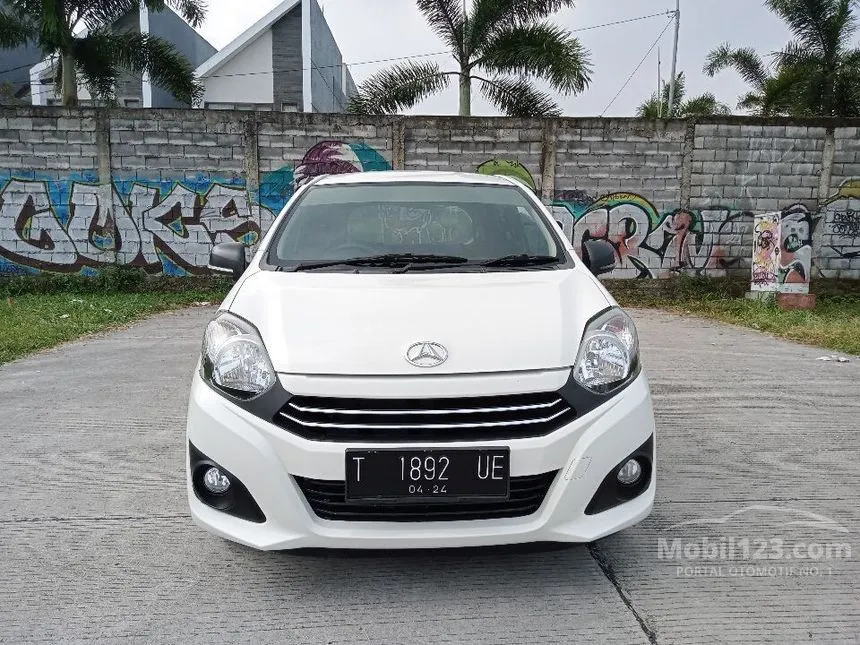 Jual Mobil Daihatsu Ayla 2019 D+ 1.0 di Jawa Barat Manual Hatchback Putih Rp 90.000.000