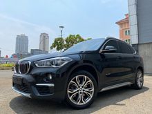 BMW X1 X-LINE 2017 BENSIN BLACK ON SADDLE BROWN PANORAMIC TDP 100JT