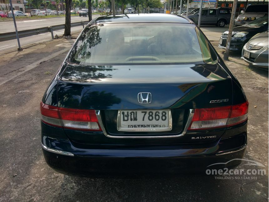 Honda Accord 2003 EL I-VTEC 2.4 In กรุงเทพและปริมณฑล Automatic Sedan สี ...