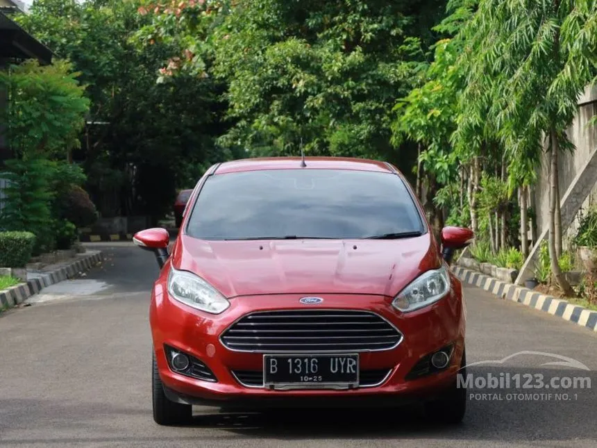 Jual Mobil Ford Fiesta 2015 Sport 1.5 di Banten Automatic Hatchback Merah Rp 118.000.000
