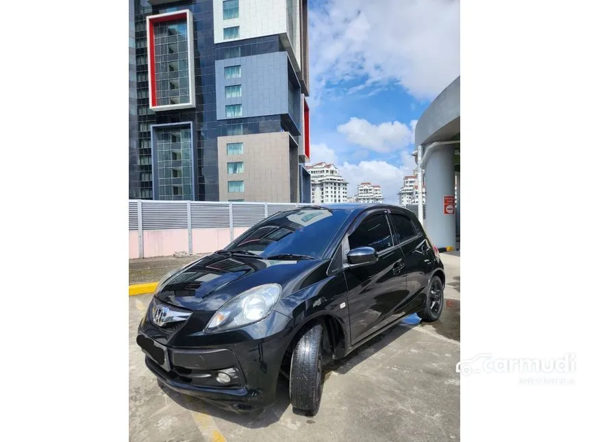 Jual Mobil Honda Brio 2015 E 1.2 di DKI Jakarta Automatic Hatchback Hitam Rp 99.000.000