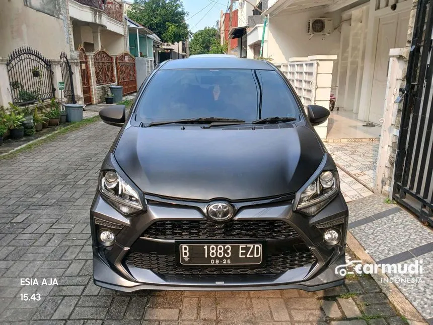 Jual Mobil Toyota Agya 2021 GR Sport 1.2 di Jawa Barat Automatic Hatchback Abu