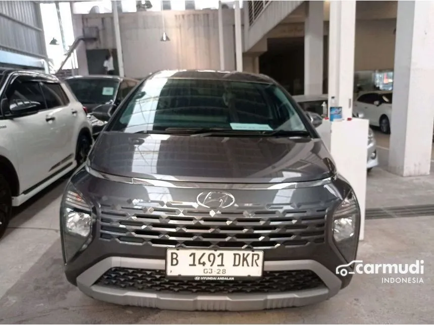 Jual Mobil Hyundai Stargazer 2023 Trend 1.5 di Sulawesi Selatan Automatic Wagon Abu