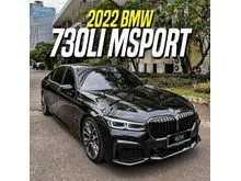 2022 BMW 730Li 2.0 M Sport Sedan Black on Mocca 730 Li Msport Hitam