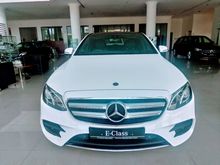 2018 Mercedes-Benz E300 2.0 AMG Line Sedan