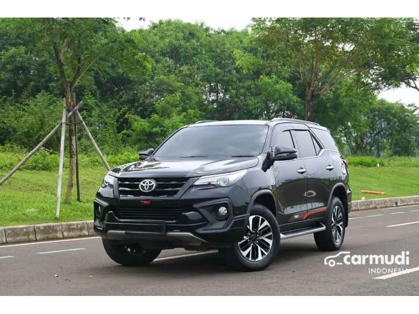 Jual Mobil Toyota Fortuner 2019 TRD 2.4 di DKI Jakarta Automatic SUV Hitam Rp 410.000.000