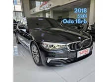 2018 BMW 520i 2.0 Luxury Sedan Black on Beige G30 Hitam
