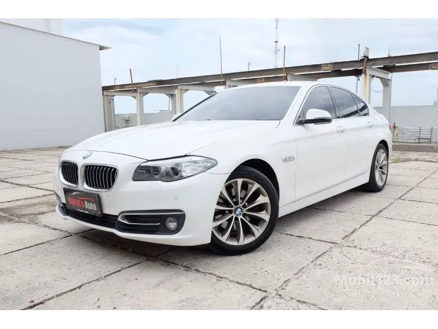 Jual Mobil BMW 520i 2016 Luxury 2.0 di DKI Jakarta Automatic Sedan Putih Rp 345.000.000