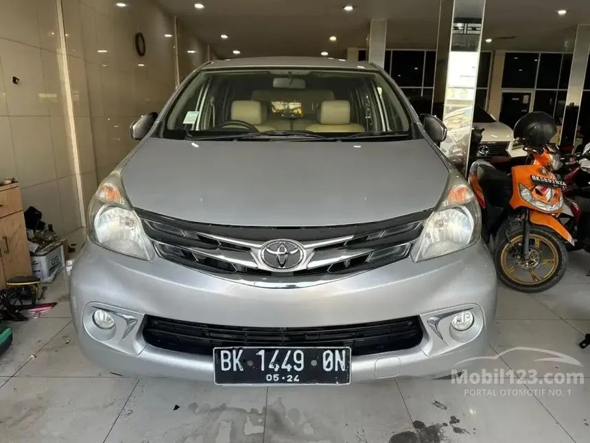 Jual Mobil Toyota Avanza 2014 G 1.3 di Sumatera Utara Manual MPV Silver Rp 135.000.000
