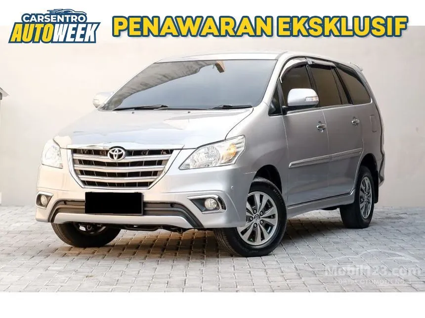 Jual Mobil Toyota Kijang Innova 2014 V 2.0 di Jawa Tengah Automatic MPV Silver Rp 195.000.000