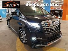 FREE GST 2015 TOYOTA ALPHARD 2.5 SC PACKAGE - JBL 17 SPEAKER - ROOF - MODELISTA KIT - PILOT SEAT - AUTO PARKING- LOCAL AP - UNREG 15