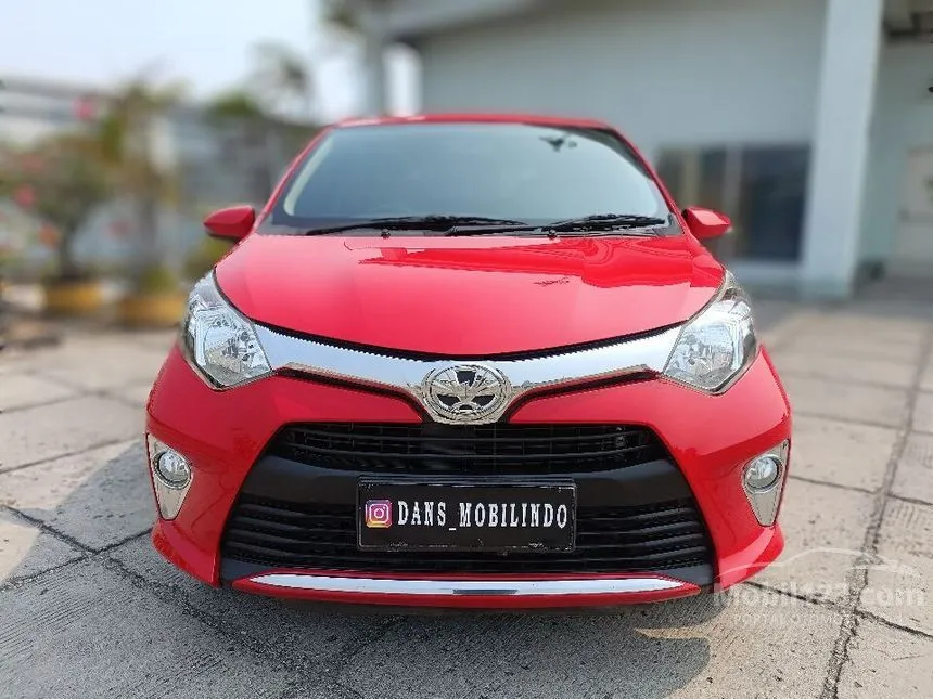 Jual Mobil Toyota Calya 2017 G 1.2 di DKI Jakarta Automatic MPV Merah Rp 99.000.000
