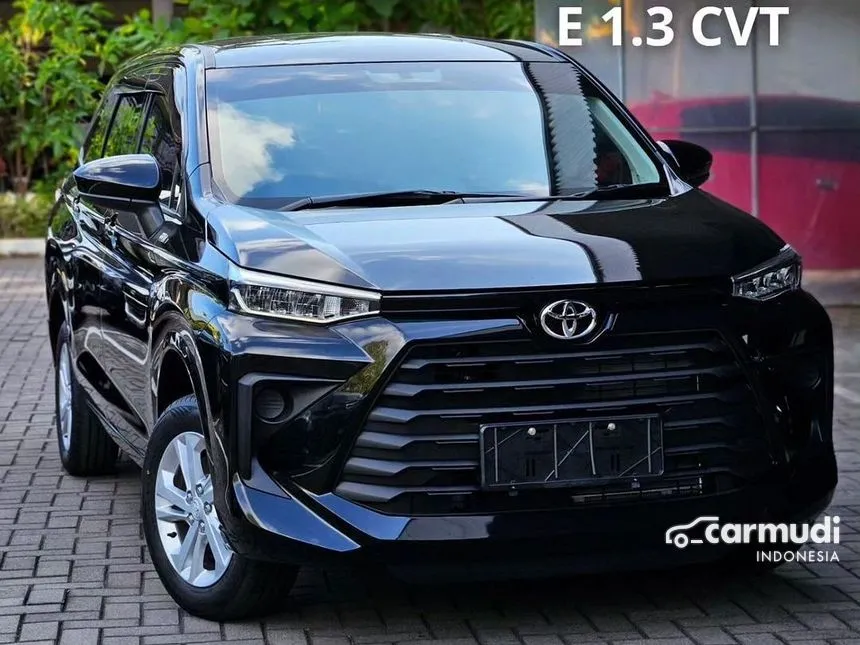 Jual Mobil Toyota Avanza 2024 E 1.3 di Jawa Barat Automatic MPV Hitam Rp 213.700.000