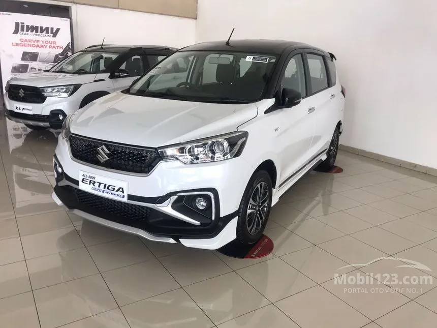 Jual Mobil Suzuki Ertiga 2024 Hybrid Cruise (2 Tone) 1.5 di DKI Jakarta Automatic MPV Putih Rp 234.500.000