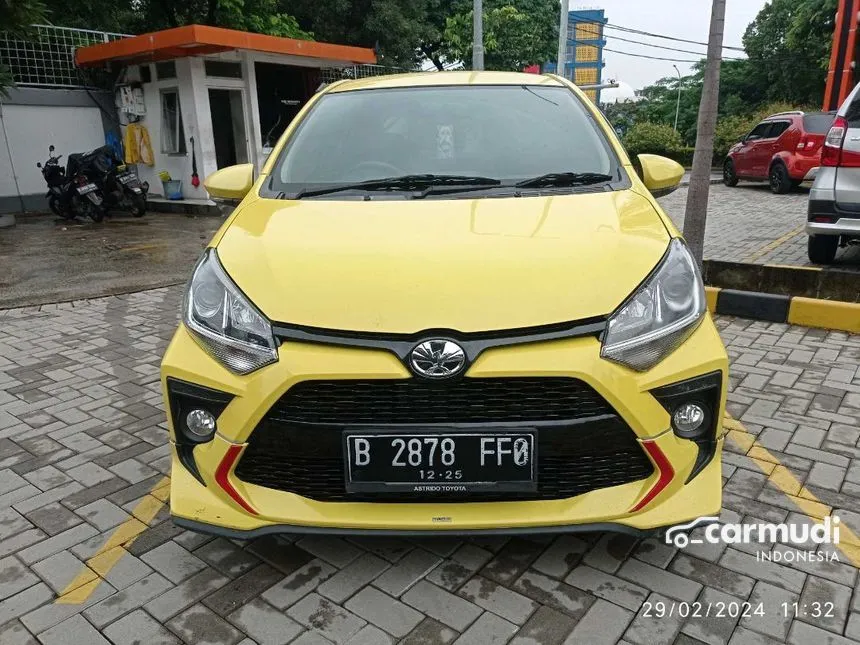 Jual Mobil Toyota Agya 2020 TRD 1.2 di Jawa Barat Manual Hatchback Kuning Rp 121.000.000