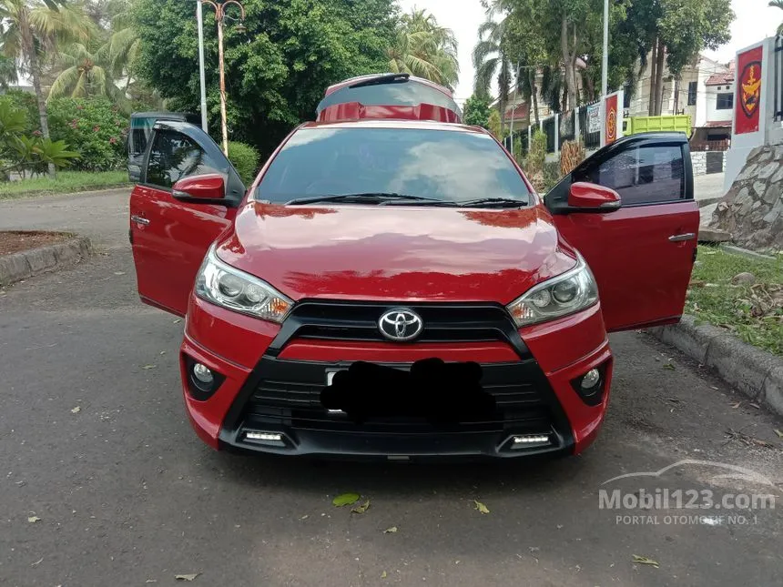 Jual Mobil Toyota Yaris 2014 TRD Sportivo 1.5 di Jawa Barat Automatic Hatchback Merah Rp 151.000.000