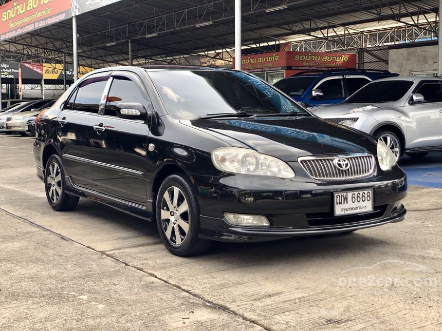 Altis 2004 Toyota Corolla Altis 2004 E 1.6 in กรุงเทพและปริมณฑล Automatic Sedan สี ...