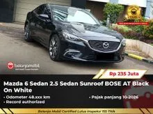 2016 Mazda 6 2.5 Sedan Sunroof AT 2016 very low km [ GARANSI 5TH ]