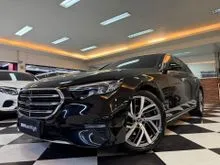 2024 Mercedes-Benz E200 2.0 Exclusive Line Sedan [Km5.000] Reg 2025 Black On Brown Panoramic Sunroof PBD Wrnty5Thn #AUTOHIGH #BEST DEAL