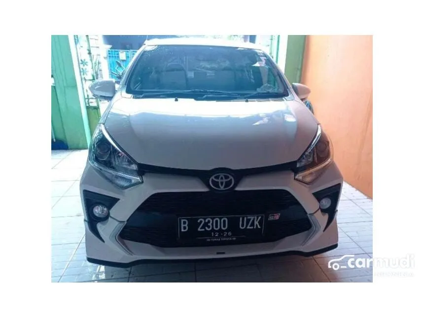 Jual Mobil Toyota Agya 2021 GR Sport 1.2 di DKI Jakarta Manual Hatchback Putih Rp 128.000.000